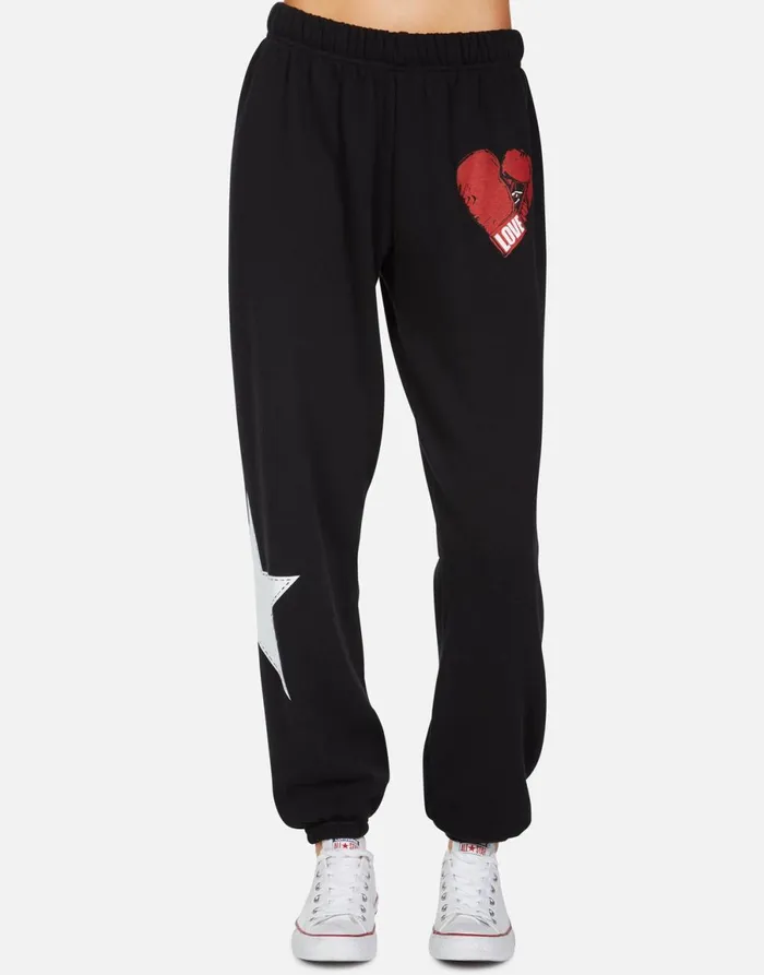 Tanzy Love Boxing Black Women039s Lauren Moshi Long Sweatpants