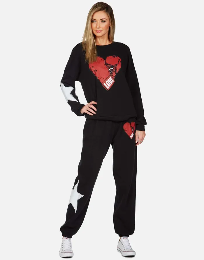 Tanzy Love Boxing Black Women039s Lauren Moshi Long Sweatpants