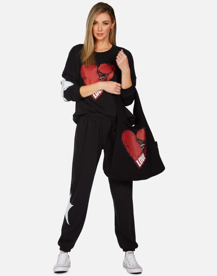 Tanzy Love Boxing Black Women039s Lauren Moshi Long Sweatpants