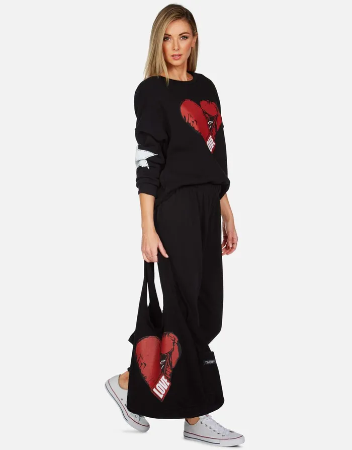 Tanzy Love Boxing Black Women039s Lauren Moshi Long Sweatpants