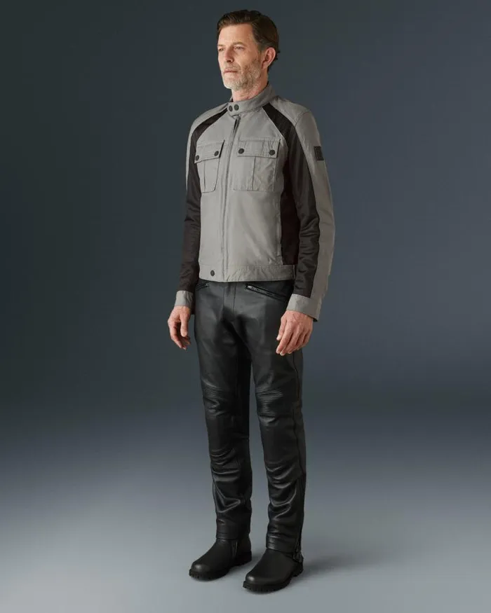 Textile Motorcycle Jackets Men Belstaff Temple Motorcycle Jacket Granite Grey Textile Motorcycle Jackets Men Belstaff Temple Motorcycle Jacket Granite Grey