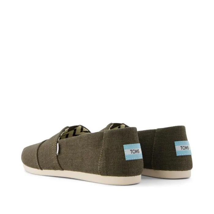 Toms Alpargatas Alpargata Heritage Canvas Canteen Green 8211 Women