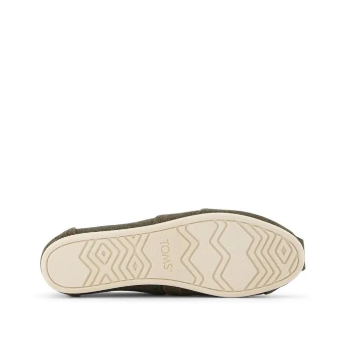 Toms Alpargatas Alpargata Heritage Canvas Canteen Green 8211 Women