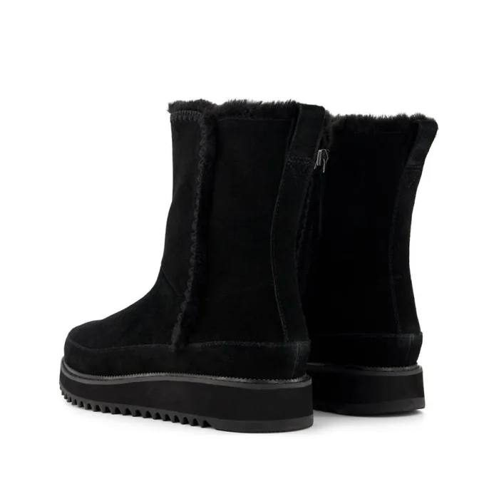 Toms Boots and Booties Bergen Boot Water Resistant Black Suede 8211 Women Toms Boots and Booties Bergen Boot Water Resistant Black Suede 8211 Women