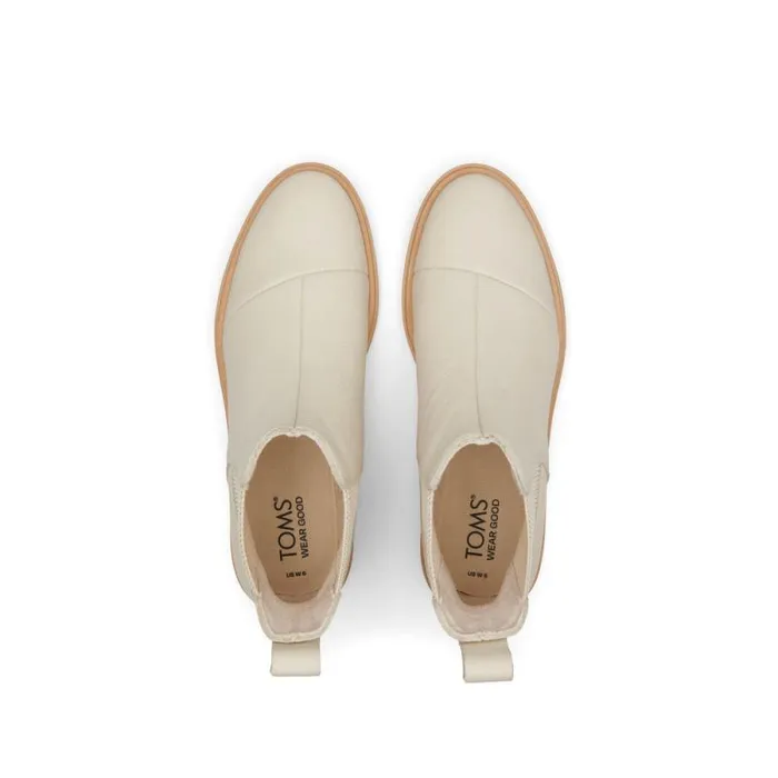 Toms Boots and Booties Charlie Boot Light Sand Leather 8211 Women