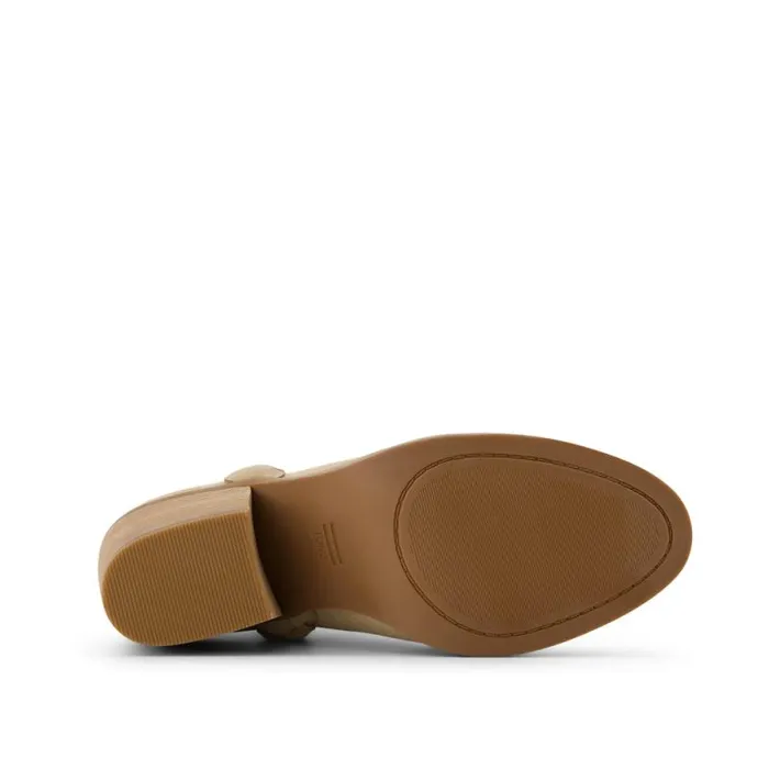 Toms Boots and Booties Constance Heeled Boot Braided Natural 8211 Women Toms Boots and Booties Constance Heeled Boot Braided Natural 8211 Women