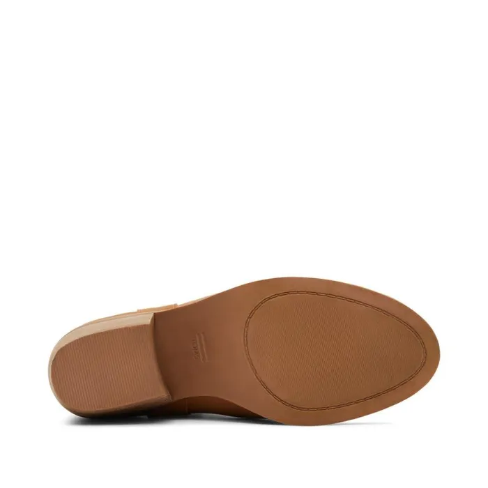 Toms Boots and Booties Constance Heeled Boot Tan Leather 8211 Women