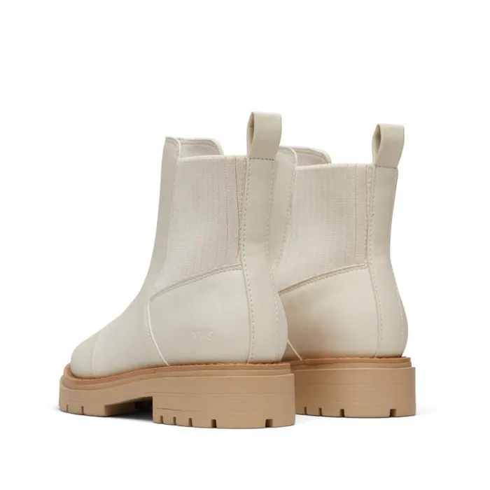 Toms Boots and Booties Cort Boot Vegan Light Sand 8211 Women Toms Boots and Booties Cort Boot Vegan Light Sand 8211 Women