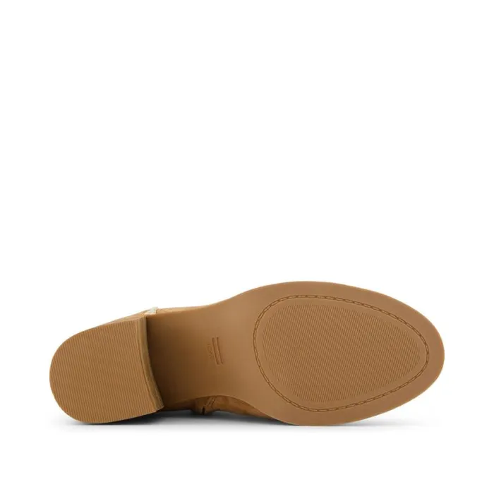 Toms Boots and Booties Evelyn Heeled Boot Brown Suede Deco Stitch 8211 Women Toms Boots and Booties Evelyn Heeled Boot Brown Suede Deco Stitch 8211 Women