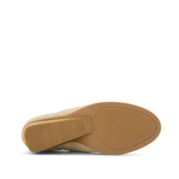 Toms Boots and Booties Kaia Wedge Ankle Boot Suede Natural 8211 Women Toms Boots and Booties Kaia Wedge Ankle Boot Suede Natural 8211 Women
