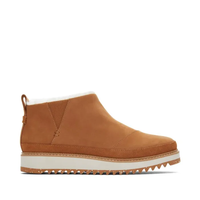 Toms Boots and Booties Marlo Boot Water Resistant Tan Suede 8211 Women