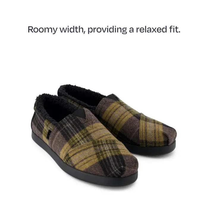 Toms Dress Casual Alp FWD Golden Honey Plaid 8211 Men