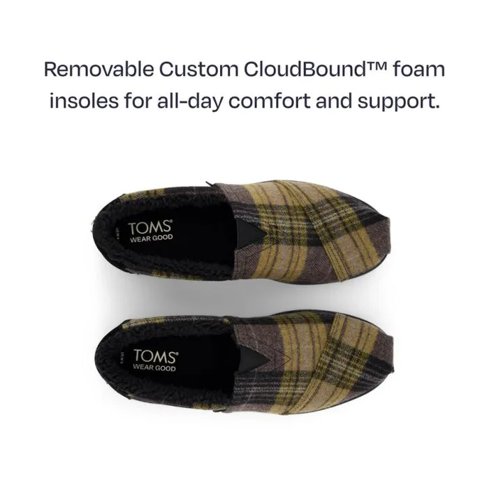 Toms Dress Casual Alp FWD Golden Honey Plaid 8211 Men
