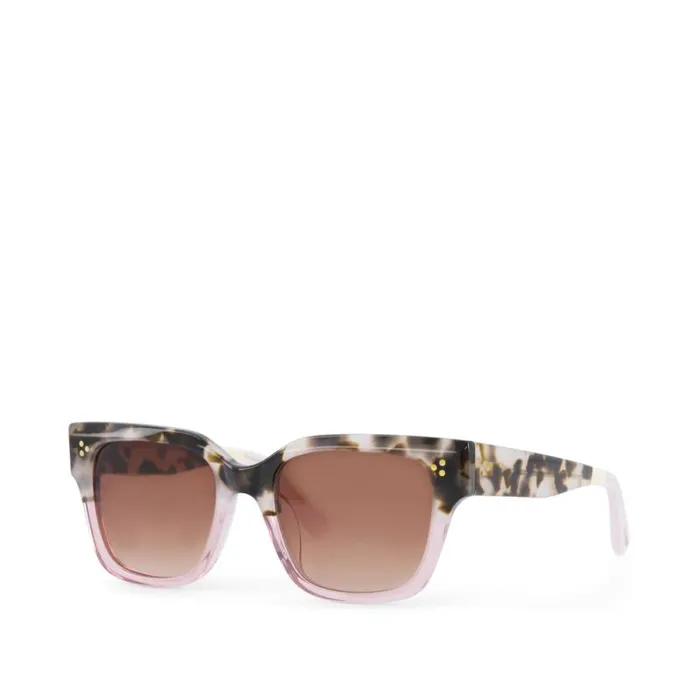 Toms Handcrafted Collection Madison Handcrafted Sunglasses Vintage Tortoise Pink Fadebrown Gradient 8211 Gear