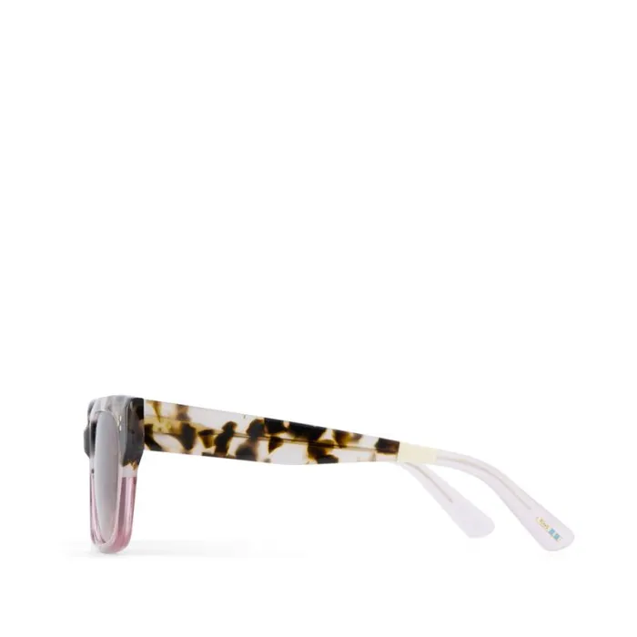 Toms Handcrafted Collection Madison Handcrafted Sunglasses Vintage Tortoise Pink Fadebrown Gradient 8211 Gear