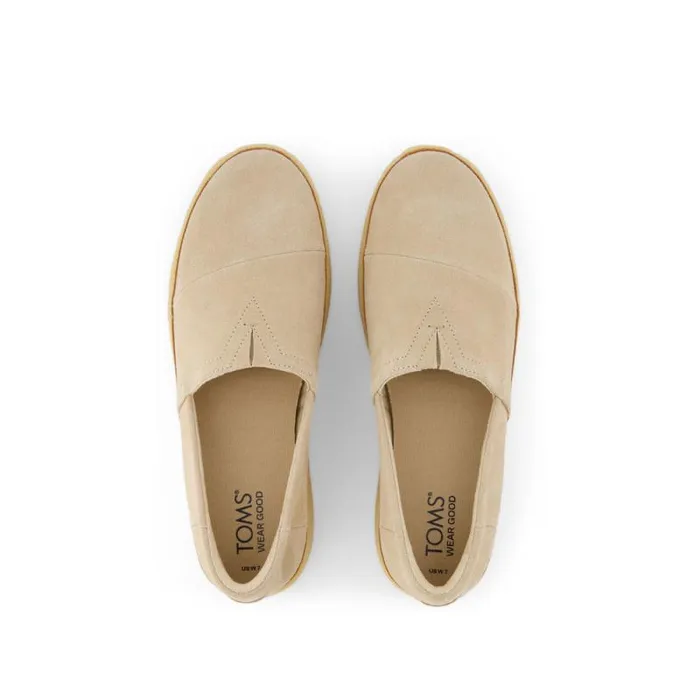 Toms Slip Ons Adelaide Espadrille Natural Suede 8211 Women