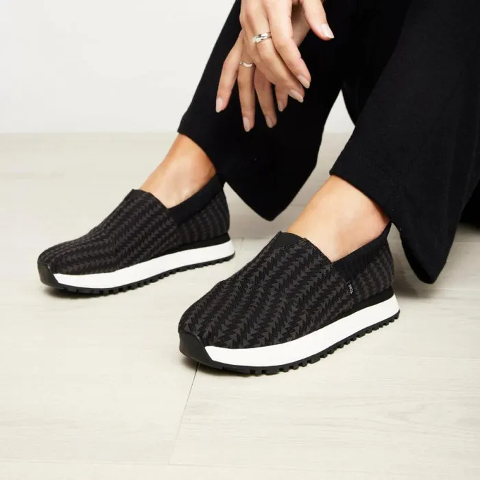 Toms Slip Ons Resident 20 Sneaker Triangle Black 8211 Women