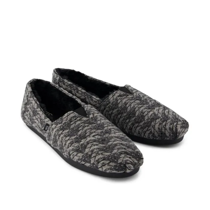 Toms TOMS Classics Alpargata Cloudbound Black Cozy Global Woven 8211 Women