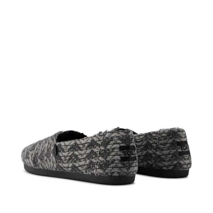 Toms TOMS Classics Alpargata Cloudbound Black Cozy Global Woven 8211 Women