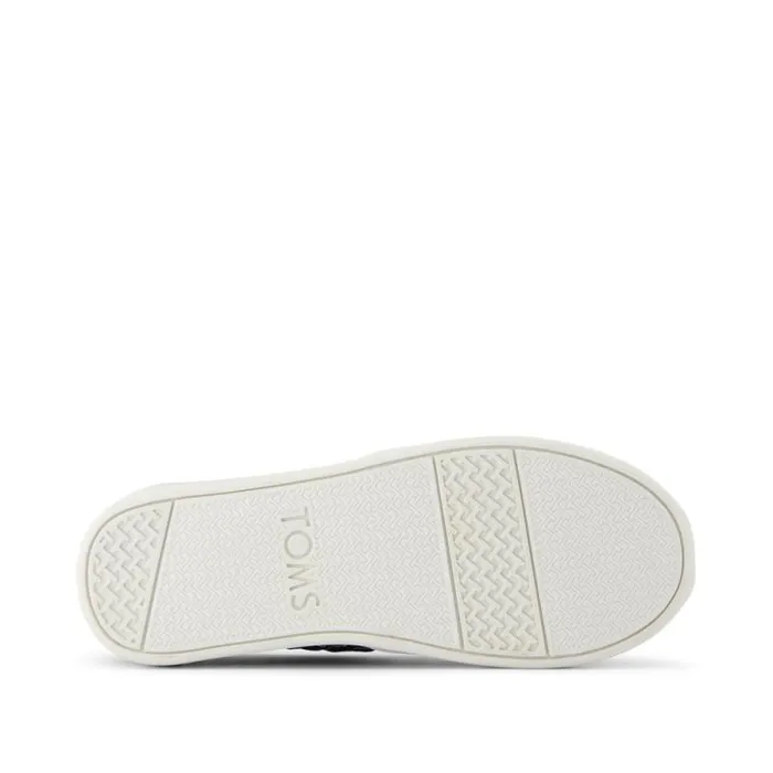 Toms TOMS Classics Alpargata Kids Shoe Black Quilted Daisy 8211 KidsWomen
