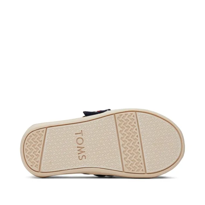 Toms TOMS Classics Alpargata Toddler Shoe Stripes Navy 8211 KidsWomen Toms TOMS Classics Alpargata Toddler Shoe Stripes Navy 8211 KidsWomen