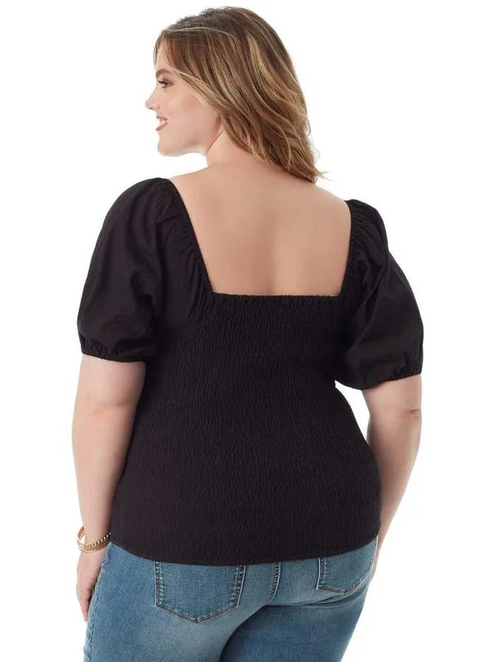 Tops Clothing Jessica Simpson Diamond Top In Black