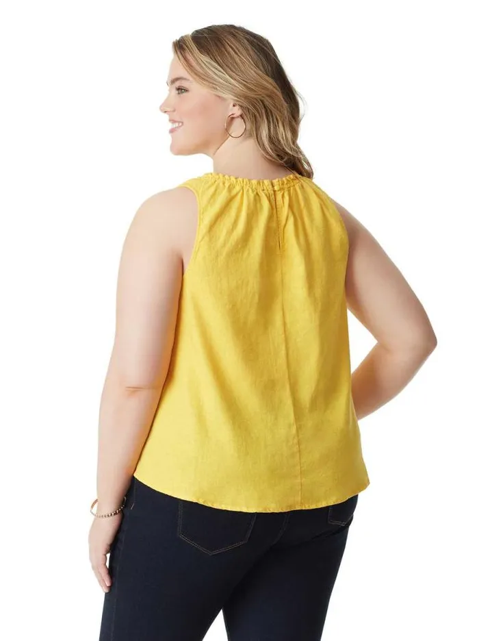 Tops Clothing Jessica Simpson Dorris Tank In Solar Power