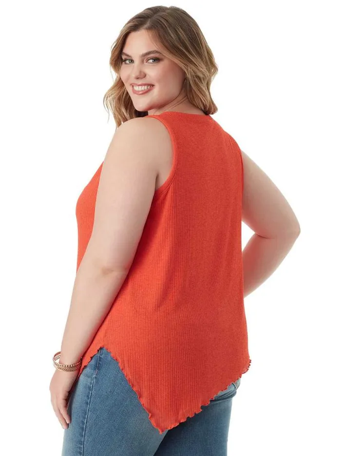 Tops Clothing Jessica Simpson Winsome Tank In Paprika
