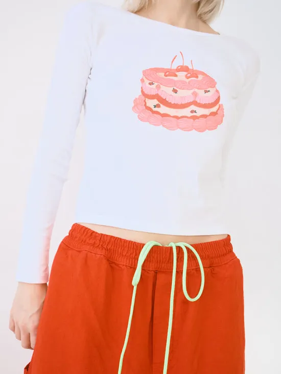Tops Dana Long Sleeve Tee Cake Lisa Says Gah Women
