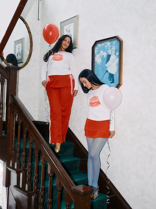 Tops Dana Long Sleeve Tee Cake Lisa Says Gah Women