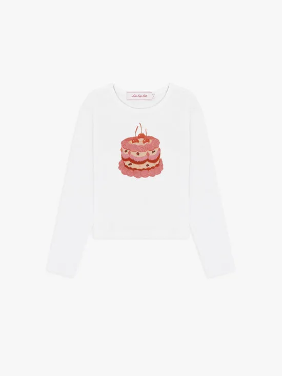 Tops Dana Long Sleeve Tee Cake Lisa Says Gah Women