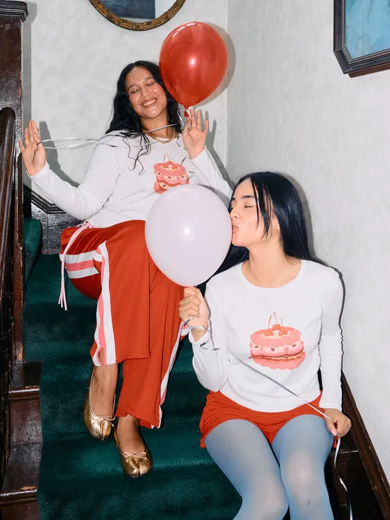 Tops Dana Long Sleeve Tee Cake Lisa Says Gah Women