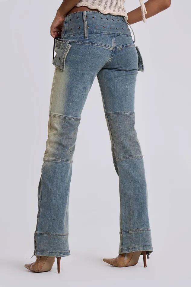 Tops Jaded London Women Shop Assassin Light Denim Jeans