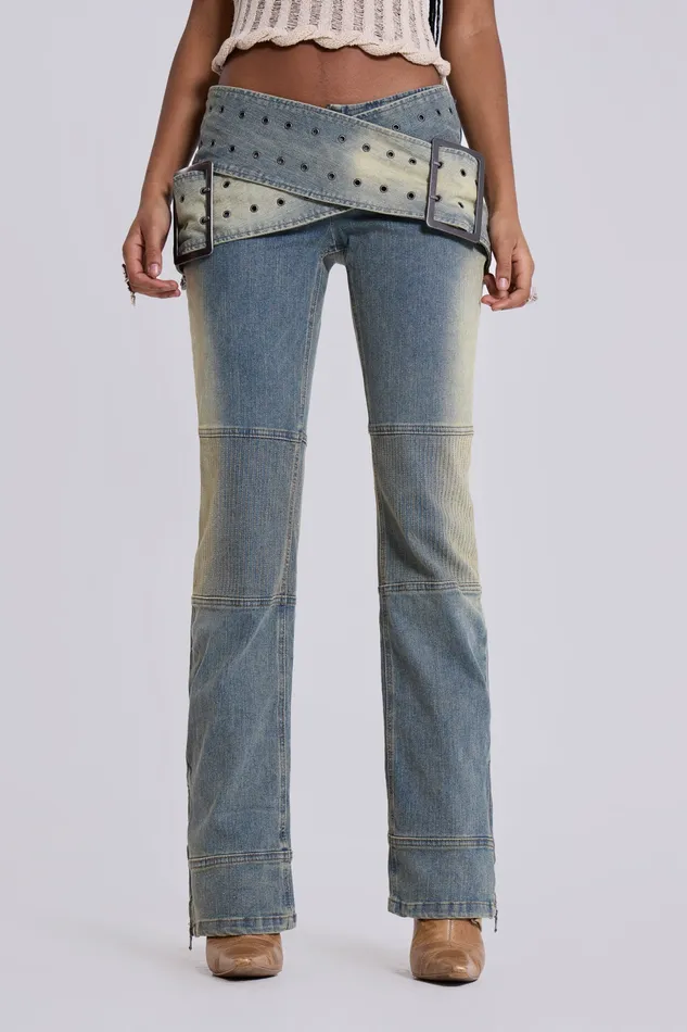 Tops Jaded London Women Shop Assassin Light Denim Jeans