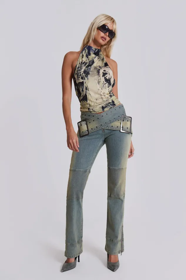 Tops Jaded London Women Shop Assassin Light Denim Jeans