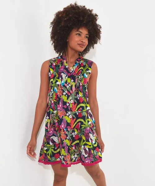 Tops Tunics and Blouses Joebrowns Apparel Truly Tropical Cotton Tunic Multi Tops Tunics and Blouses Joebrowns Apparel Truly Tropical Cotton Tunic Multi