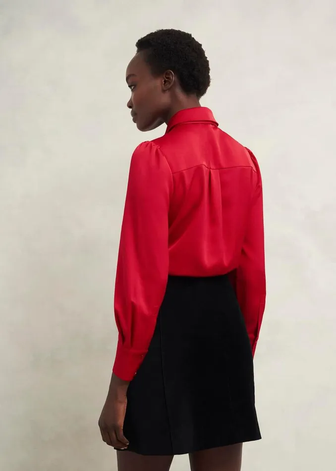 Tops Women HOBBS Ruby Blouse Red