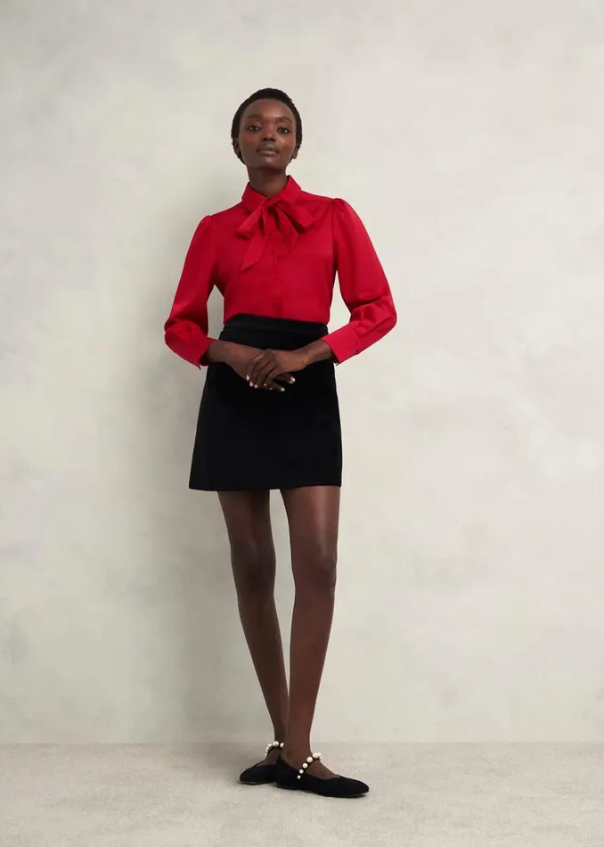Tops Women HOBBS Ruby Blouse Red