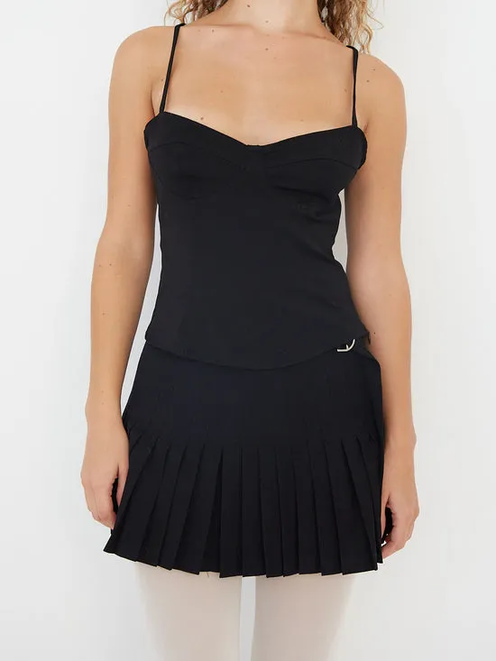 Tops Women Lisa Says Gah Diane Corset Black