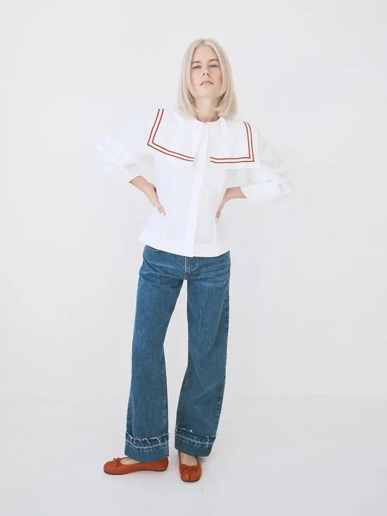 Tops Women Lisa Says Gah Elise Blouse White Tops Women Lisa Says Gah Elise Blouse White