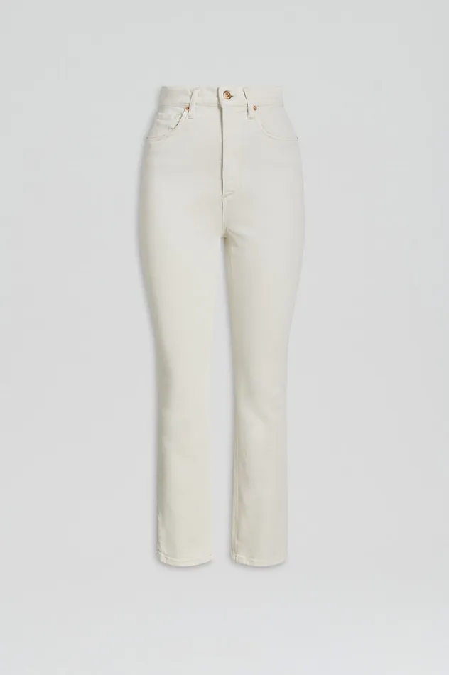 Trousers HIGH RISE STRAIGHT CROP JEAN NATURAL115 8211 Scanlan Theodore Women