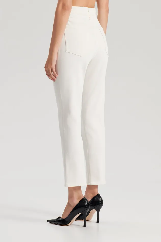 Trousers HIGH RISE STRAIGHT CROP JEAN NATURAL115 8211 Scanlan Theodore Women