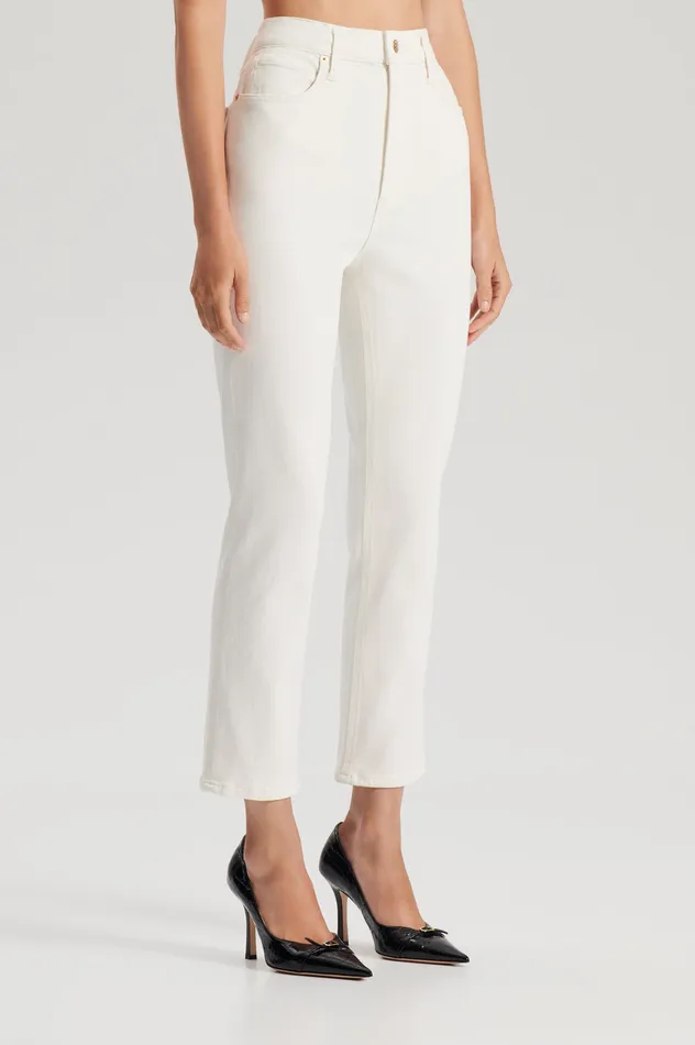 Trousers HIGH RISE STRAIGHT CROP JEAN NATURAL115 8211 Scanlan Theodore Women