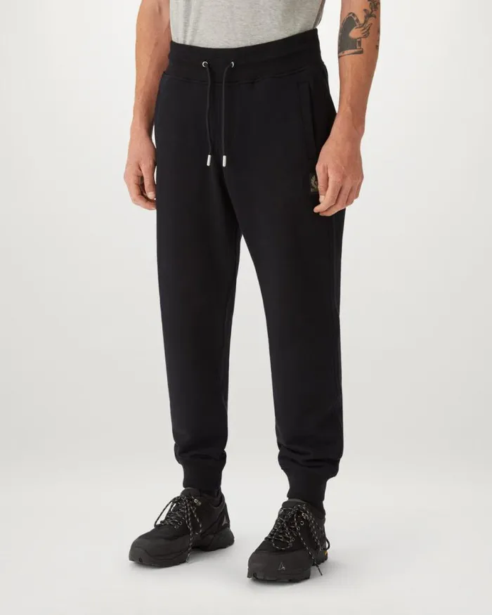 Trousers Men Belstaff Belstaff Sweatpants Black Trousers Men Belstaff Belstaff Sweatpants Black