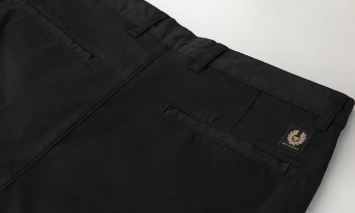 Trousers Men Belstaff Rally Trouser Black