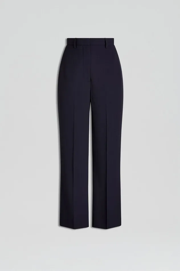 Trousers Scanlan Theodore Women TAILORED CROP TROUSER NAVY