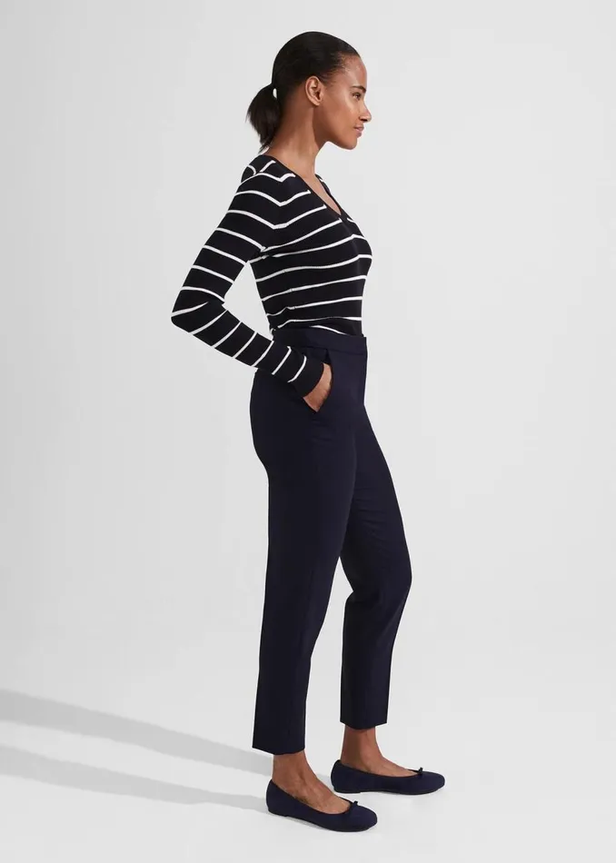 Trousers Women HOBBS Gael Trousers Navy