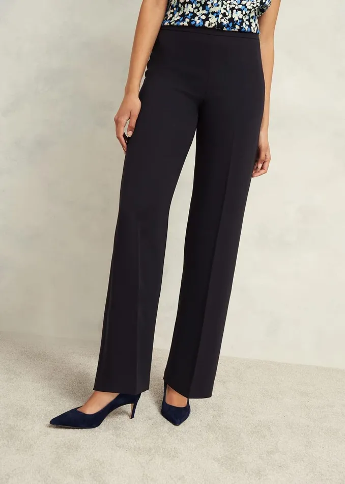 Trousers Women HOBBS Mel Wide Trouser Navy