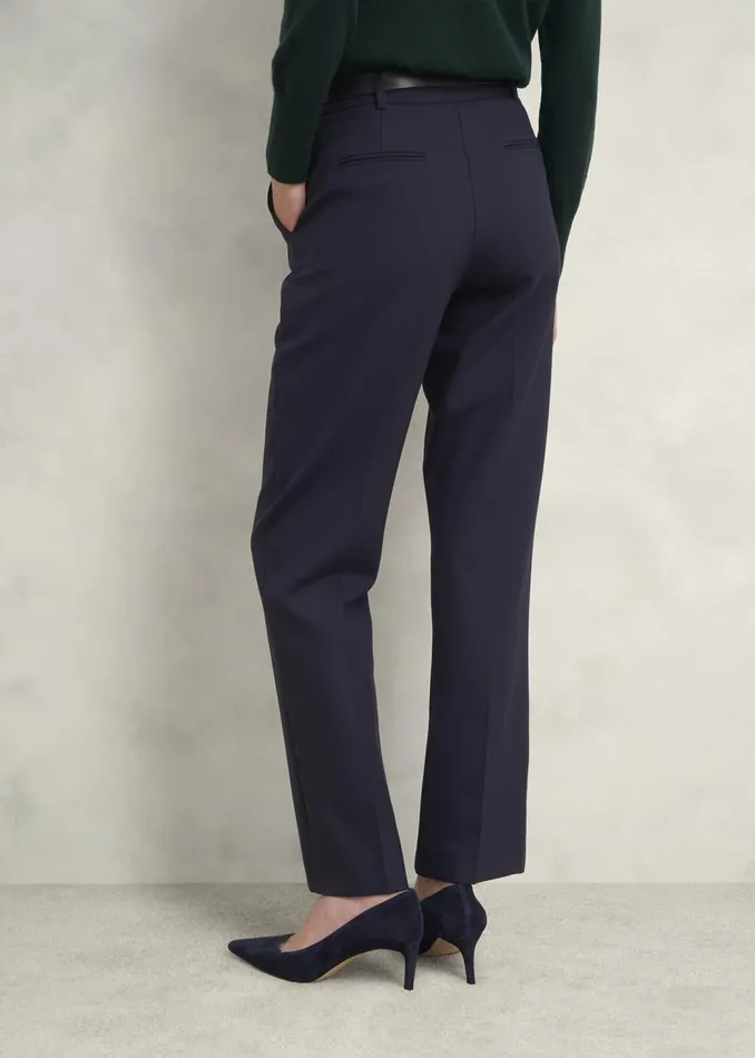 Trousers Women HOBBS Petite Gerrie Trousers Navy