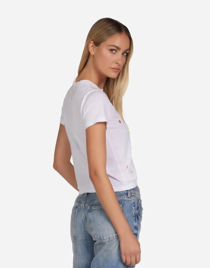 Ursula Charm Elements White Women039s Lauren Moshi Short Sleeve